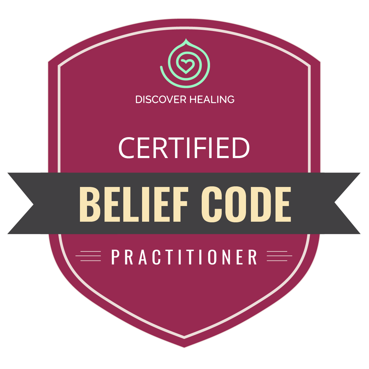 Belief code certification badge